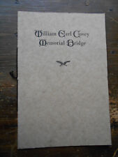 BIG MOOSE NY TWITCHELL LAKE INN  COVEY BRIDGE DEDICATION BOOK= 1921 ADIRONDACKS= picture