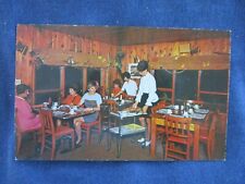 1960s Sequim Washington The 3 Crabs Restaurant Interior View Postcard picture