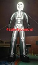 32' FOOT LED INFLATABLE SKELETON HALLOWEEN  CUSTOM MADE ONE OF A KIND picture