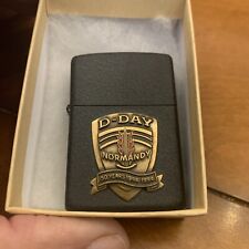 Vintage Zippo D-Day Normandy 50 Year Anniversary Lighter picture