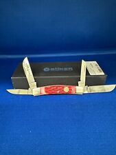 Boker TS Congress Jigged Red Pocket Knife picture