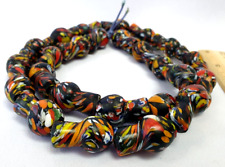 Vintage Trade Beads Very Unique bottle Shape Beaded Strand Necklace picture