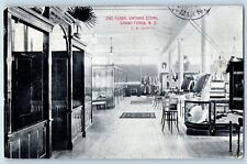 Grand Forks North Dakota ND Postcard 2nd Floor Ontario Store Interior View 1910 picture