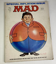 Vtg Mad Magazine #145 September 1971 “Inflation Issue Five Easy Pieces Spool” picture