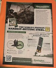 2010 Remington HyperSonic Steel Shotgun Shells Duck Hunting Theme ad picture
