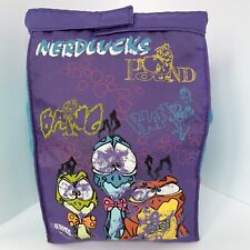 Vintage Nerdlucks Space Jam Thermos Insulated Lunch Bag Pound Bang & Blanko 1996 picture
