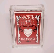 Hazbin Hotel Official Playing Cards Deck - BRAND NEW/SEALED - W/ DISPLAY CASE picture