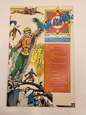 Who's Who The Definitive Directory Of The DC Universe #1 1985 Series Mar 85 NICE picture