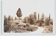 1943 St Ann's Church Columbia CA California Postcard View RPPC picture