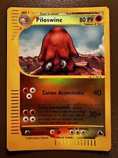 2002 Pokemon Card Piloswine 43/144 Skyridge Reverse Holo WOTC ITA EXCELLENT + picture