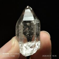 14g Natural Herkimer Diamond Quartz Crystal Single End  Healing Stone 4221 picture