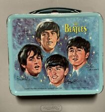 1965 THE BEATLES Metal Lunchbox ALADDIN Industries ALL ORIGINAL RINGO no thermos picture