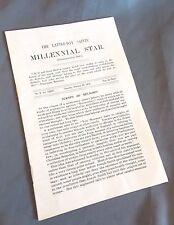 Millenial Star February 22, 1912  LDS Mormon News Pamphlet Booklet picture