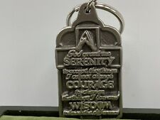 PEWTER Serenity Prayer Cross keychain Made in USA picture
