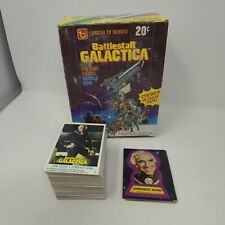 Battlestar Galactica - 1978 -Topps Complete 132 Trading Card Set Plus Stickers 2 picture