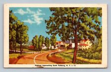 Postcard, Highway Approaching South Fallsburg picture