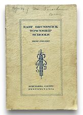 East Brunswick Township Schools From 1766-1927 Historical Booklet picture