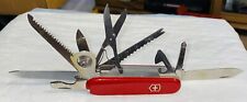 VICTORINOX OFFICIER SUISSE MULTI FUNCTION TOOL SWISS ARMY KNIFE 6 LAYER 13 BLADE picture