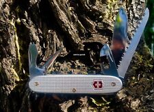 Swiss Army Knife, Farmer Silver Alox, Victorinox 53964 or 0.8241.26, New In Box picture