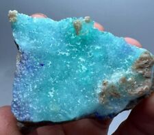 102 Gram Very Beautiful Aragonite With Azurite Crystal On Matrix From  @Helmand picture