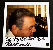 Paul Sorvino Continuity Polaroid Most Wanted Original Photo Wardrobe Movie Prop  picture