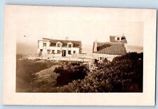 Spain Postcard Houses Near Coruna c1920's Unposted Antique RPPC Photo picture
