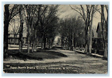 c1940s Upper North State Street, Concord New Hampshire NH Vintage Postcard picture