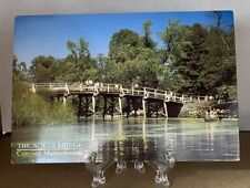 Postcard The North Bridge, Concord MA Minuteman National Historic Park picture