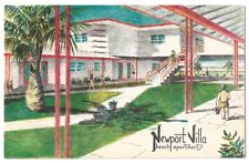 St. Petersburg Florida c1950's Newport Villa, apartments on the Gulf of Mexico picture