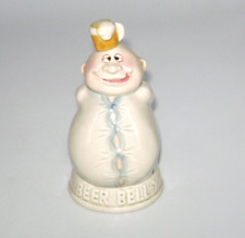 1980 Ceramic Beer Belly Bell by Fitz & Floyd picture