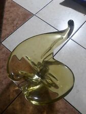 Chalet Lorraine 7½” Sculpture Hand Blown Glass Bowl Art picture