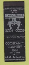 Matchbook Cover - Cochrane's Country Inn Kentland IN picture