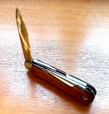 70 years old Vintage WENGERINOX Military Swiss Army Folding Pocket Knife, 1954 picture
