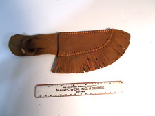 Vintage  leather knife sheath picture