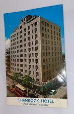 1960's? Kowloon Hong Kong Shamrock Hotel Postcard picture