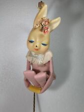 Vintage 1960's Pink Easter Bunny Knee Hugger (Japan) picture