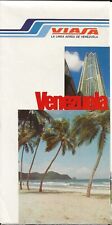 Vintage Viasa Airlines Travel Brochure picture