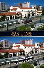 Downtown Skyline San Jose California Postcard picture