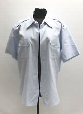 Propper US Air Force AF Men's Dress Blue Short Sleeve Shirt - Size: 16 picture