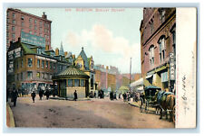 c1905 Scollay Square Boston Massachusetts MA Metropolitan News Co Postcard picture