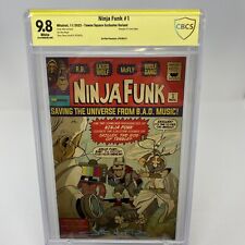 Ninja Funk #1 Town Square Exclusive CBCS 9.8 Signed JPG McFly picture