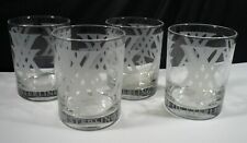 1995 Mignon Faget Talismann XXV Double Old Fashioned Glasses 25 Years Sterling picture