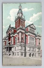Dubuque IA-Iowa, Dubuque County Courthouse, Antique, Vintage Postcard picture