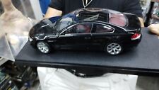 Kyosho BMW 6 Series Coupe E63 1/18 Scale Diecast Model Damaged Used Black  picture