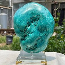 5.62lb Large Natural Blue Green Turquoise Green Crystal Gemstone Specimen picture