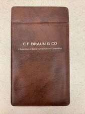 Brown Vinyle CF Braun And Co Pocket Protector KA3 picture