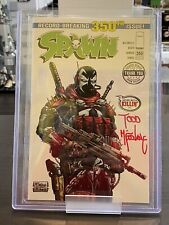 SPAWN #350 EXCLUSIVE RETAILER THANK YOU SIGNED TODD MCFARLANE COMIC BOOK 1:STORE picture