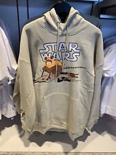 2024 Disney Parks Star Wars Artist Will Gay Ewok Pullover Hoodie Size L NWT picture