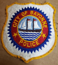 NJ City of Bayonne New Jersey Police Patch picture