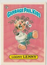 Garbage Pail Kids GPK Loony Lenny matte back OS1 1985 Original Series 1 picture